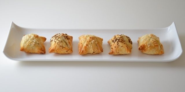 Fagottini ricotta e olive