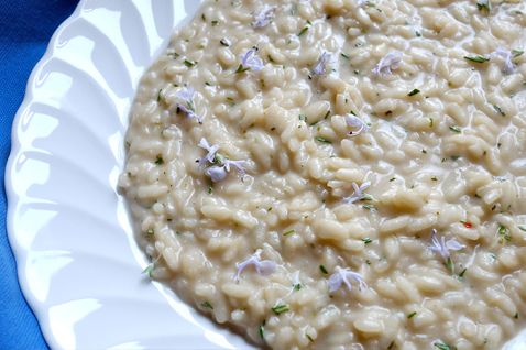 Risotto al rosmarino, miele e limone Risotto al rosmarino, miele e limone